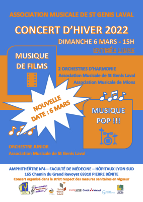 Concert d&rsquo;hiver 2022